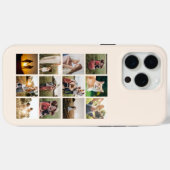 Aangepast 12 fotocollage Case-Mate iPhone case (Achterkant (horizontaal))