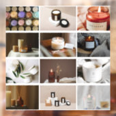 Aangepast 12-kaarskaarsen voor collage collage voo raamsticker (Vel 2)