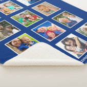 Aangepast 12 Naam foto-collage Sherpa Deken (3/4)