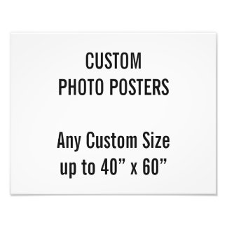 Aangepast 14-inch x 11-inch foto-Poster, tot 40 x  Foto Afdruk