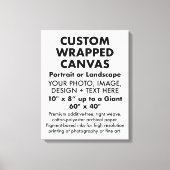 Aangepast 16-inch x 20-inch PREMIUM GEWRAPPEERDE A Canvas Afdruk (Voorkant)