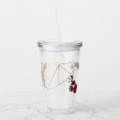 Aangepast 16 oz, heldere acrylschroef acryl drinkbeker (Links)