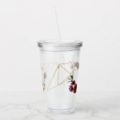 Aangepast 16 oz, heldere acrylschroef acryl drinkbeker (Links)