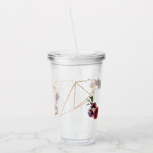 Aangepast 16 oz, heldere acrylschroef acryl drinkbeker (Links)