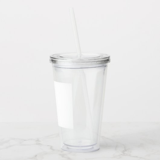 Aangepast 16oz, wissen acryl drinkbeker (Links)