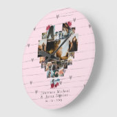 Aangepast 18 Hart-vormig cadeautjes voor fotocolla Grote Klok (Hoek)