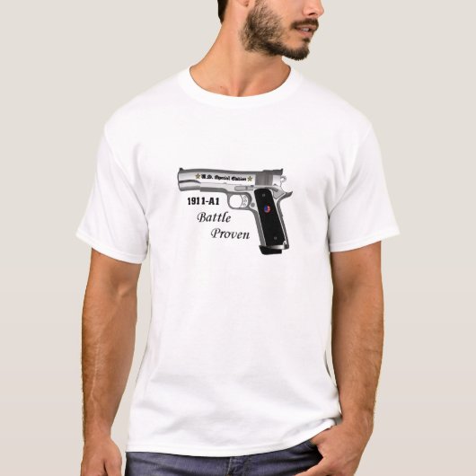 Aangepast 1911-A1 T-shirt (Voorkant)