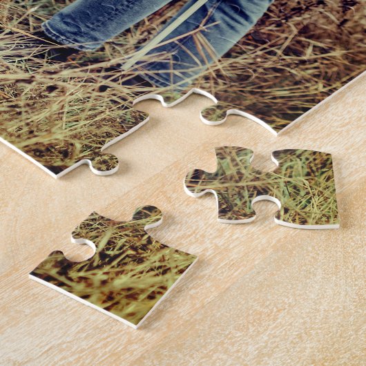 Aangepast 1.014-stuk 11-fotocollage moeilijk legpuzzel (Zijkant)