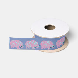 Aangepast 1,5-inch breedband, 2-inch pool satijnen lint