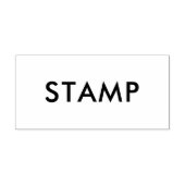 Aangepast 1.5" x 3" rubberstempel (Afrduk)