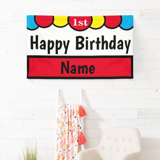 Aangepast, 1 geboorte spandoek (Insitu)