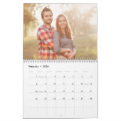 Aangepast 2023 Eenvoudig 14-fotokalender Kalender (Feb 2026)