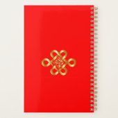 Aangepast 2023 Lunar nieuwjaar RABBIT maandelijks Planner (Achterkant)