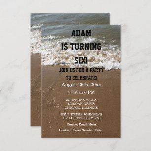 Aangepast 2023 van de strand van de Partij van de Kaart