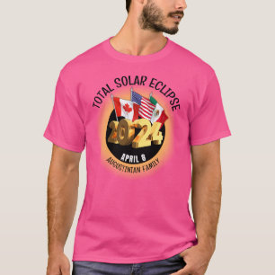 Aangepast 2024 TOTAAL ZONNEVERDUISTERING Vlaggen F T-shirt