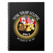 Aangepast 2024 TOTAAL ZONSVERDUISTERINGSVLAGGEN Notitieboek (Voorkant)