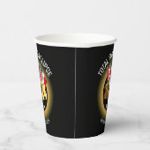 Aangepast 2024 TOTAAL ZONSVERDUISTERINGSVLAGGEN Papieren Bekers (Rechts)