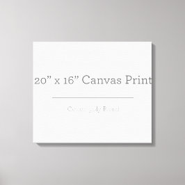 Aangepast 20 x 16 Canvas