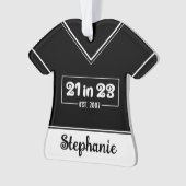 Aangepast 21ste verjaardag cadeau 21 op 23.00 uur  ornament (voorkant)