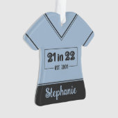 Aangepast 21ste verjaardag op 22 september 2001 ornament (voorkant)