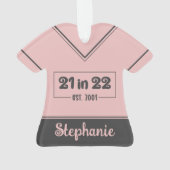 Aangepast 21ste verjaardag op 22 september 2001 ornament (achterkant)