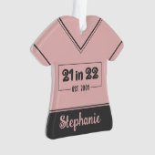 Aangepast 21ste verjaardag op 22 september 2001 ornament (voorkant)