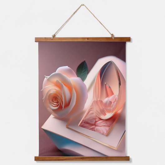 Aangepast 26x36 verticaal portret paneel hangend wandkleed (Voorkant)