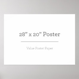 Aangepast 28 x 20 Poster