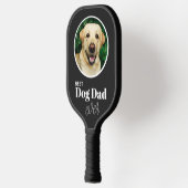 Aangepast 2 Foto beste hond ooit Pickleball Paddle (Links)