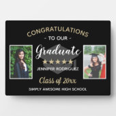 Aangepast 2 Foto gefeliciteerd Afstuderen Afstuder Fotoplaat (voorkant)