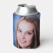 Aangepast 2 foto op maat van dubbelzijdig gebruik blikjeskoeler (Blikje Voorkant)