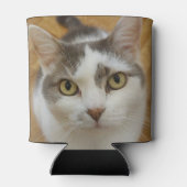 Aangepast 2 foto op maat van dubbelzijdig gebruik blikjeskoeler (Achterkant)