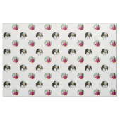 Aangepast 2 foto-puntafdrukken stof (Fat Quarter)