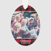 Aangepast 2 foto roodbruine buffelkeramiek of ornament (voorkant)