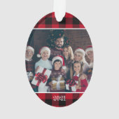 Aangepast 2 foto roodbruine buffelkeramiek of ornament (achterkant)