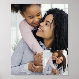 Aangepast 2 fotocollage poster