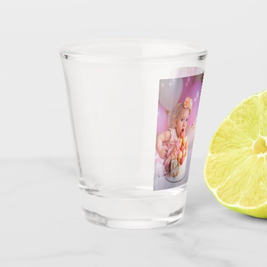 Aangepast 2 fotocollage shot glas (Links)