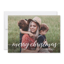 Aangepast 2 Foto's Vergroten kerstfamilie Moderne 