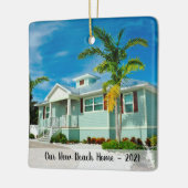 Aangepast 2 inzonden nieuwe Baskische Foto met jaa Keramisch Ornament (Links)