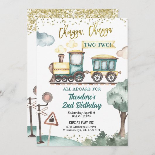 AANGEPAST 2 KAART (Voorkant / Achterkant)