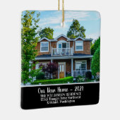 Aangepast 2 nieuwe startfoto met jaar, naam keramisch ornament (Rechts)