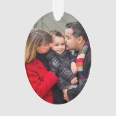 Aangepast 2-zijdig fotosnowflake kerstmis ornament (achterkant)