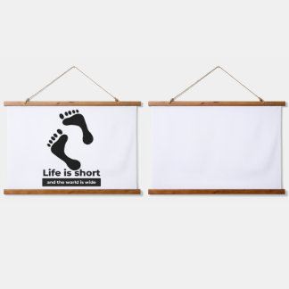 Aangepast 36 x 26 inch horizontaal (landschap), se hangend wandkleed