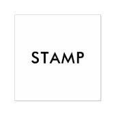 Aangepast 3,8 cm x 3,8 cm  zelfinktende stempel (Design)