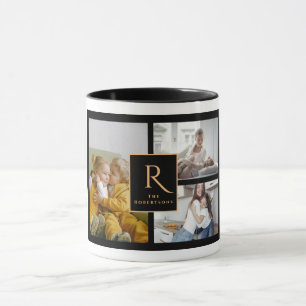 Aangepast 3 Familie Fotocollage - Kerstmis Mok