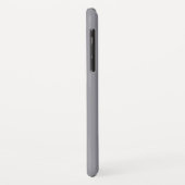 Aangepast 3 Foto grijs paard Case-Mate iPhone Case (Achterkant/links)