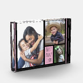 Aangepast 3 Fotocollage Beste tante ooit Fotoblokken (Links)