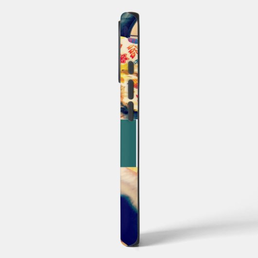 Aangepast 3 fotocollage Case-Mate iPhone case (Achterkant / Links)