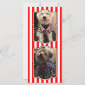 Aangepast 3 Foto's Amerikaanse vlag Patriottische  (Achterkant)