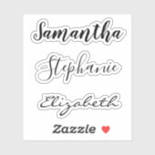 Aangepast 3-naam Decale laptop met geïsoleerde tum Sticker (Vel)